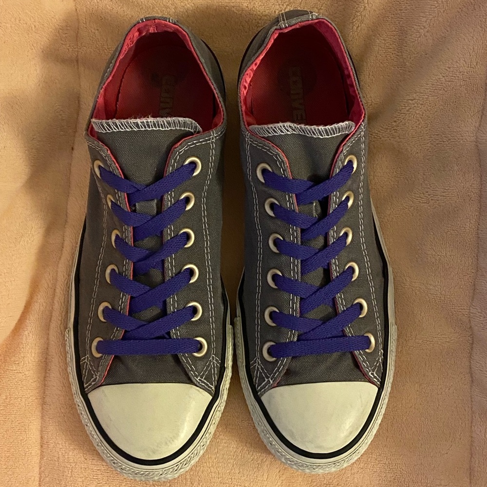 Converse Double Tongue Chuck Taylors Sz 7